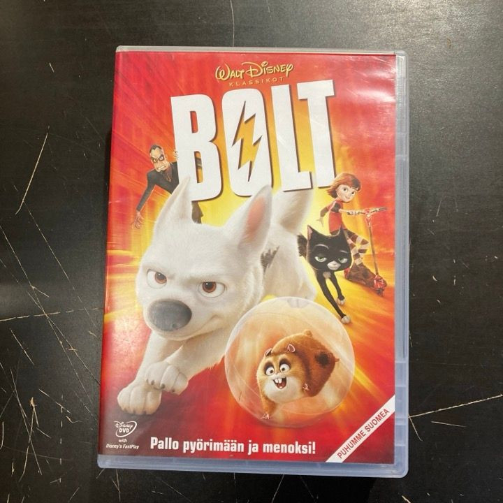 Bolt DVD (VG/M-) -animaatio-